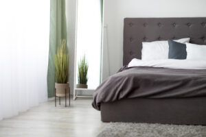 Stylish scandinavian home, comfortable apartment and modern decor concept